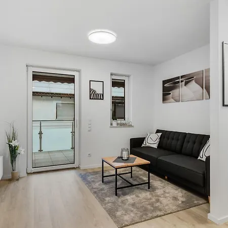 Winetime - Modern - Boxspringbetten - Naehe Mercedes-benz Apartment Woerth am Rhein