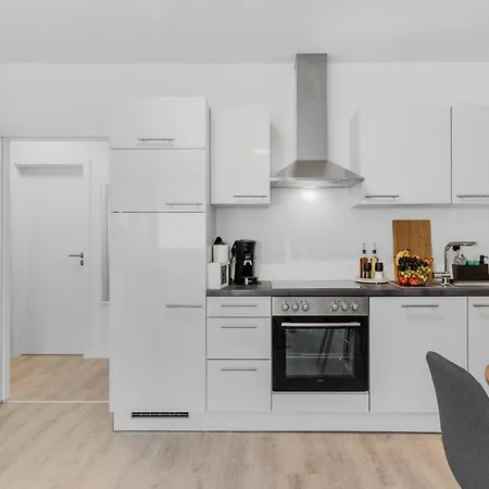 Apartment Winetime - Modern - Boxspringbetten - Nähe Mercedes-benz *