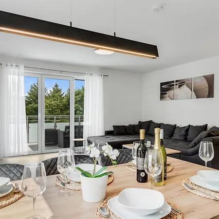 Winetime - Modern - Boxspringbetten - Nähe Mercedes-benz Apartment Woerth am Rhein