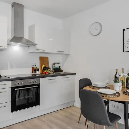 Apartment Winetime - Modern - Boxspringbetten - Nähe Mercedes-benz *