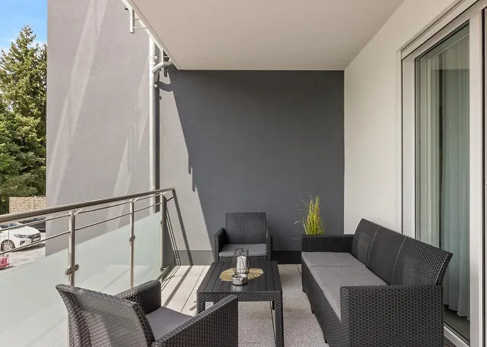 דירה Winetime - Modern - Boxspringbetten - Naehe Mercedes-benz וורת אם ריין