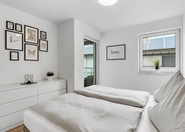 דירה Winetime - Modern - Boxspringbetten - Naehe Mercedes-benz וורת אם ריין