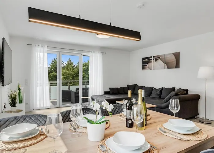 Winetime - Modern - Boxspringbetten - Naehe Mercedes-benz Apartamento Woerth am Rhein