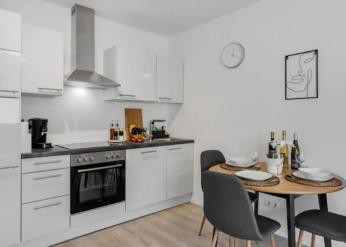 Apartamento Winetime - Modern - Boxspringbetten - Naehe Mercedes-benz *