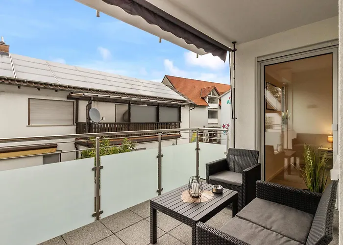 Apartamento Winetime - Modern - Boxspringbetten - Naehe Mercedes-benz Woerth am Rhein